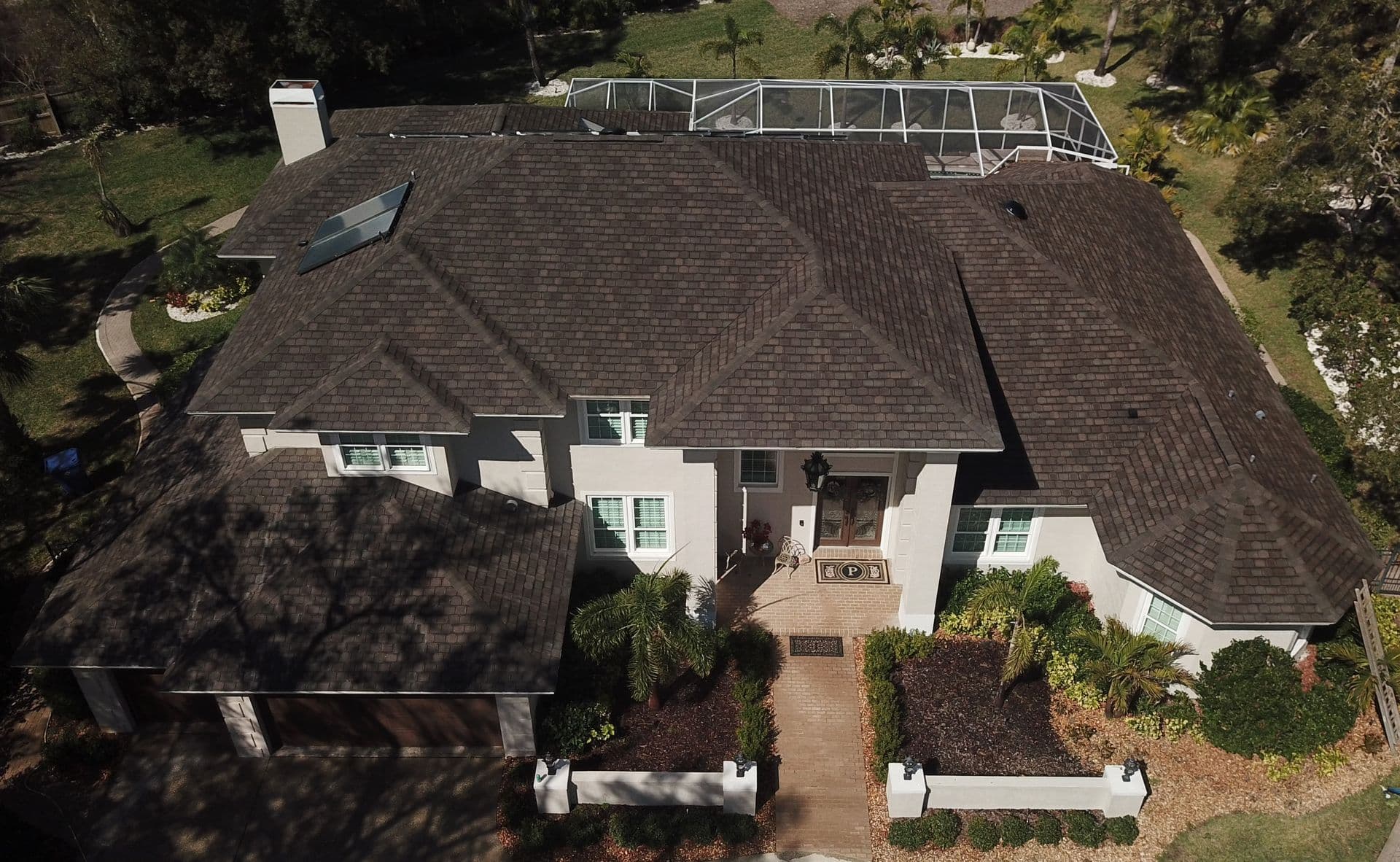 After · 18-year-old roof, restored in a single day, Tampa, FL